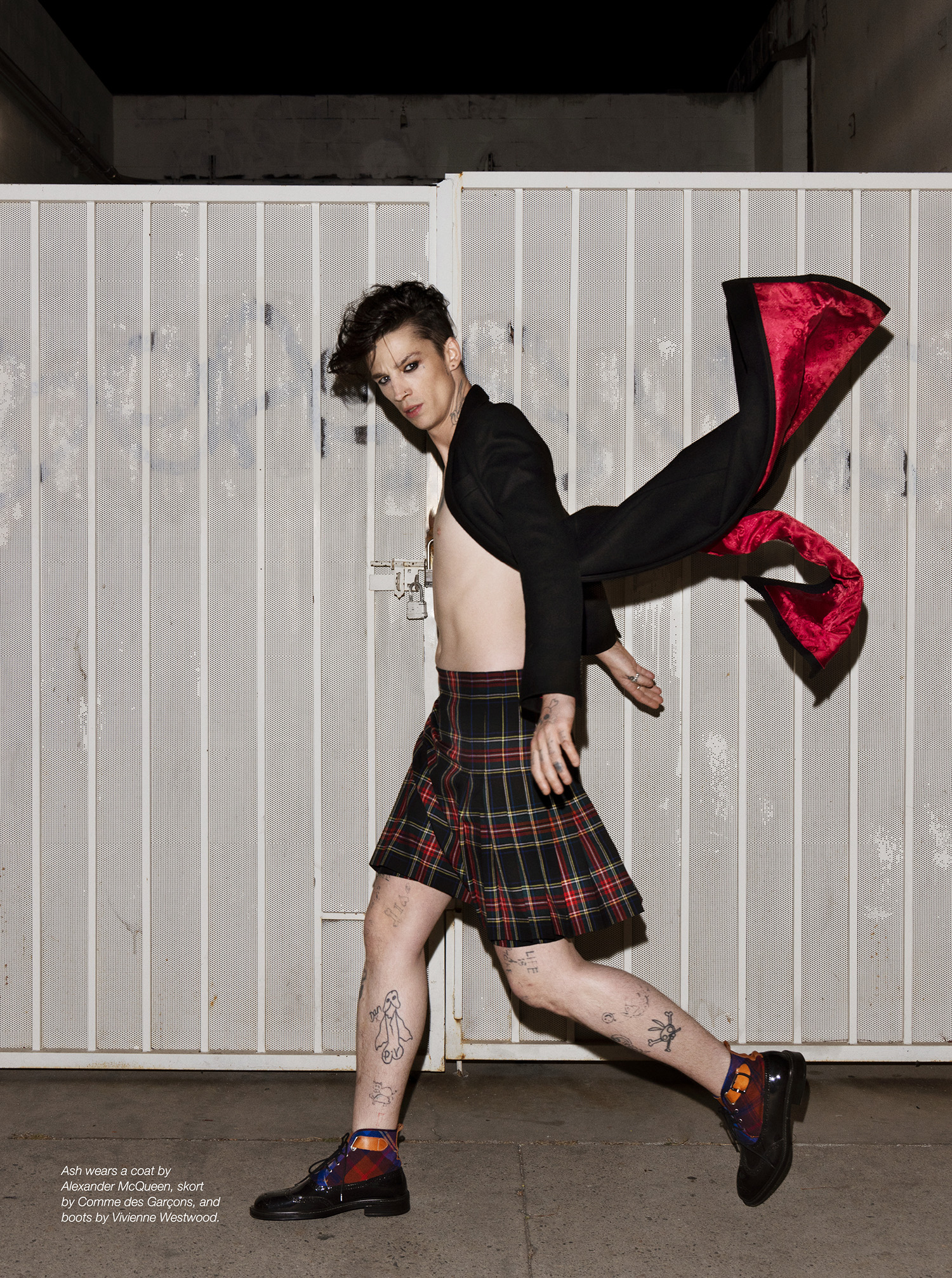 INTERVIEW MODEL ASH STYMEST ON GETTING DISCOVERED AT 16 WORKING