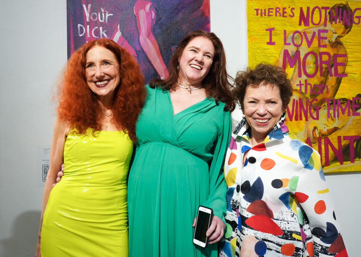 002 SKYE CLEARY NEVER GETS OLD EXHIBIT OPENING The Untitled Space Photos by Tequila Minsky 022