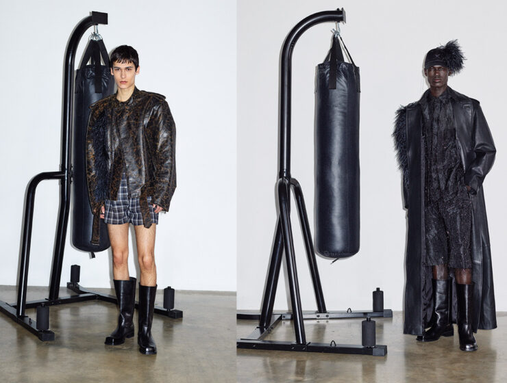 David Koma Menswear SS25 Collection Photographed by Lukas Wassmann