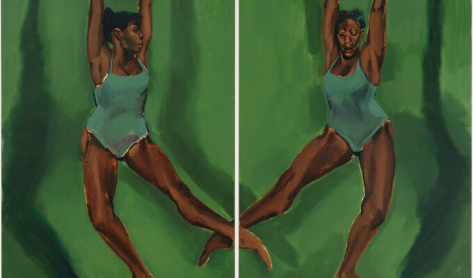 Lynette Yiadom Boakye, Fly Trap, 2024. Photograph by Marcus Leith.