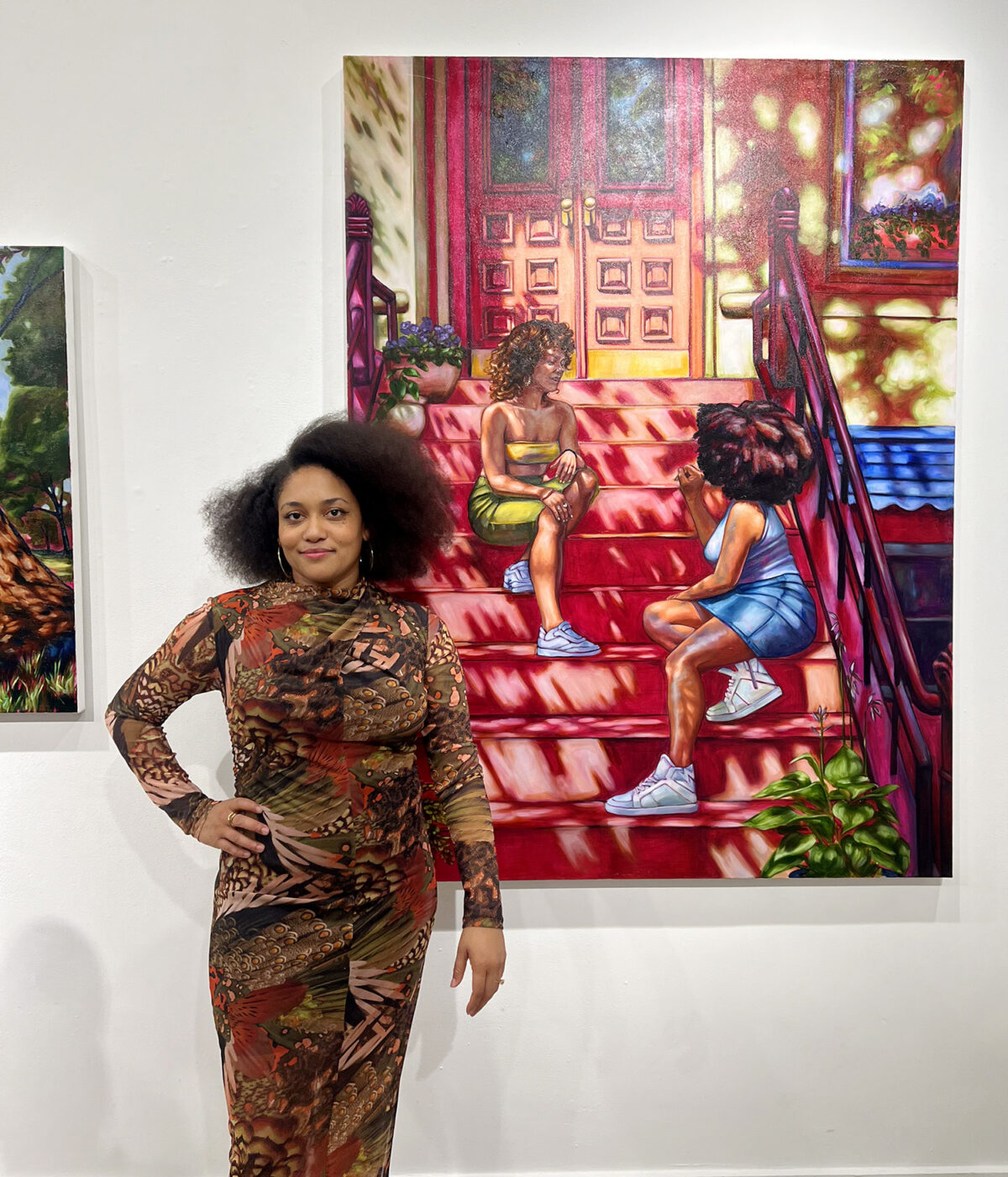 Tabitha Whitley Solo Show Exhibit Opening The Untitled Space 001