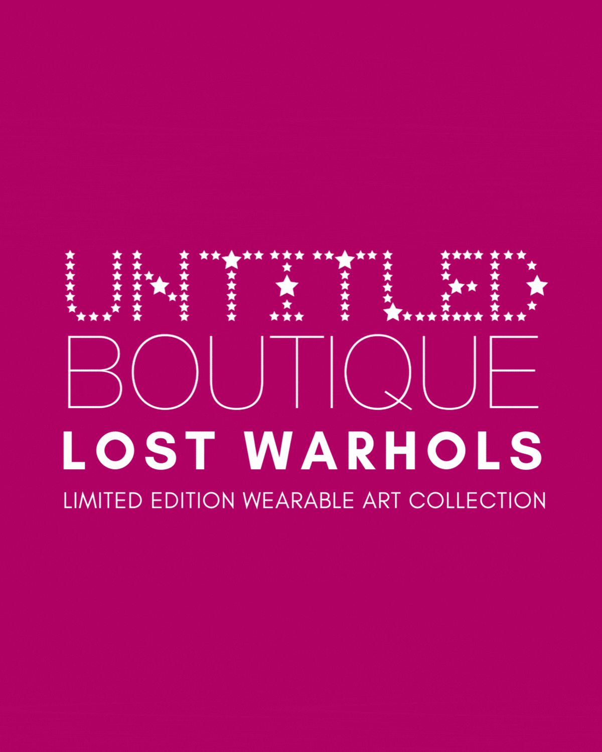 UNTITLED X LOST WARHOLS