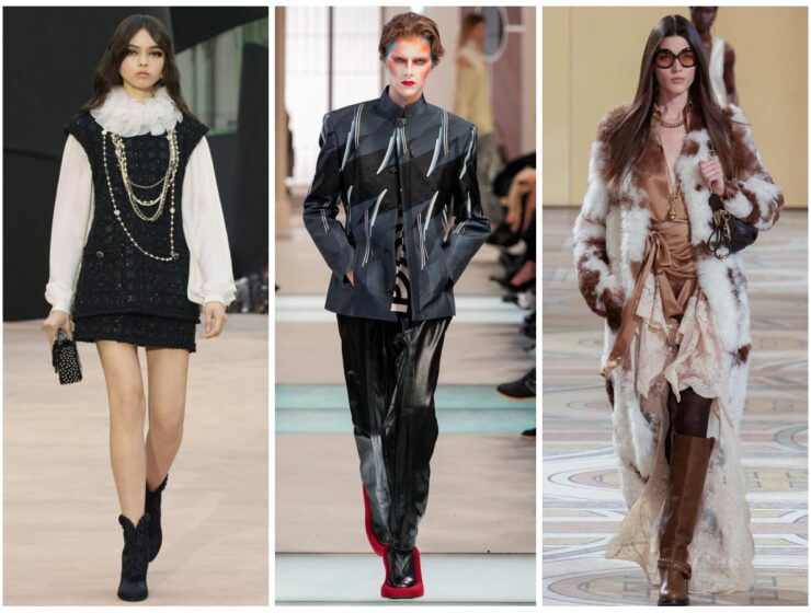 parisfashionweek collage