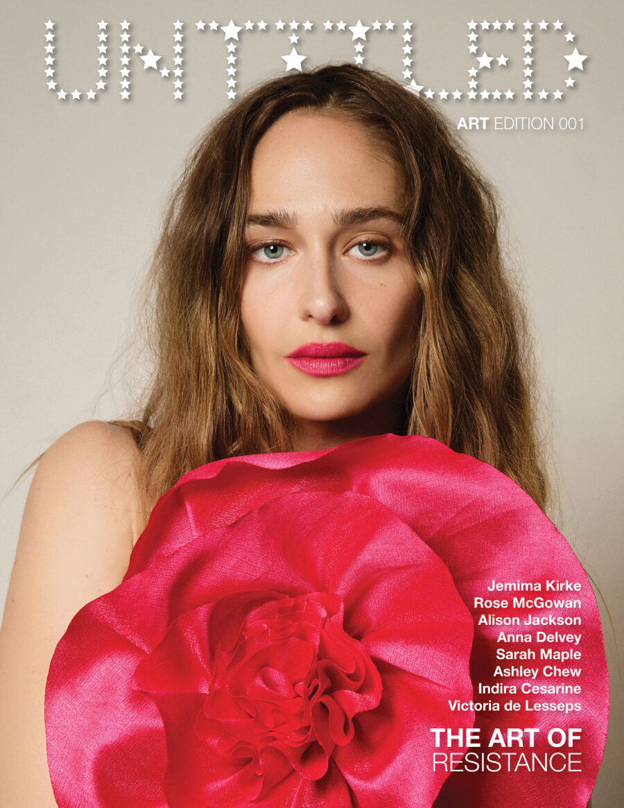 THE UNTITLED MAGAZINE ART EDITION 001 THE ART OF RESISTANCE JEMIMA KIRKE COVER LR NEW