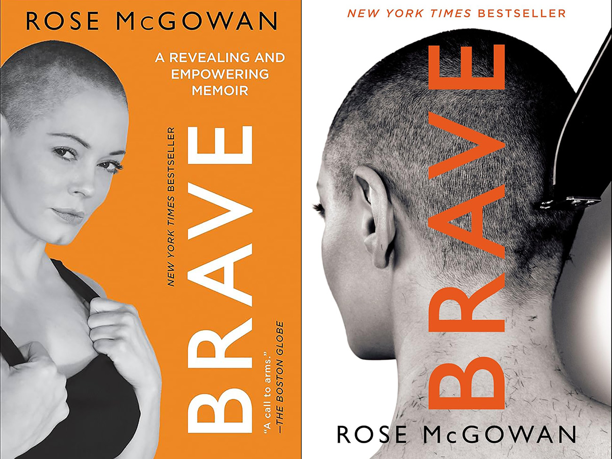 Rose McGowan Brave Book Covers