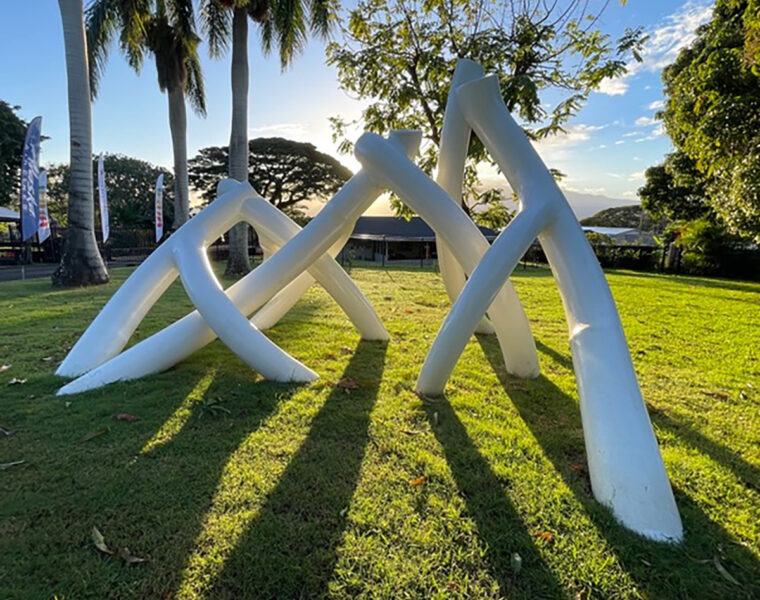 Steve Tobin sculpture 2025 Hamptons Fine Art Fair