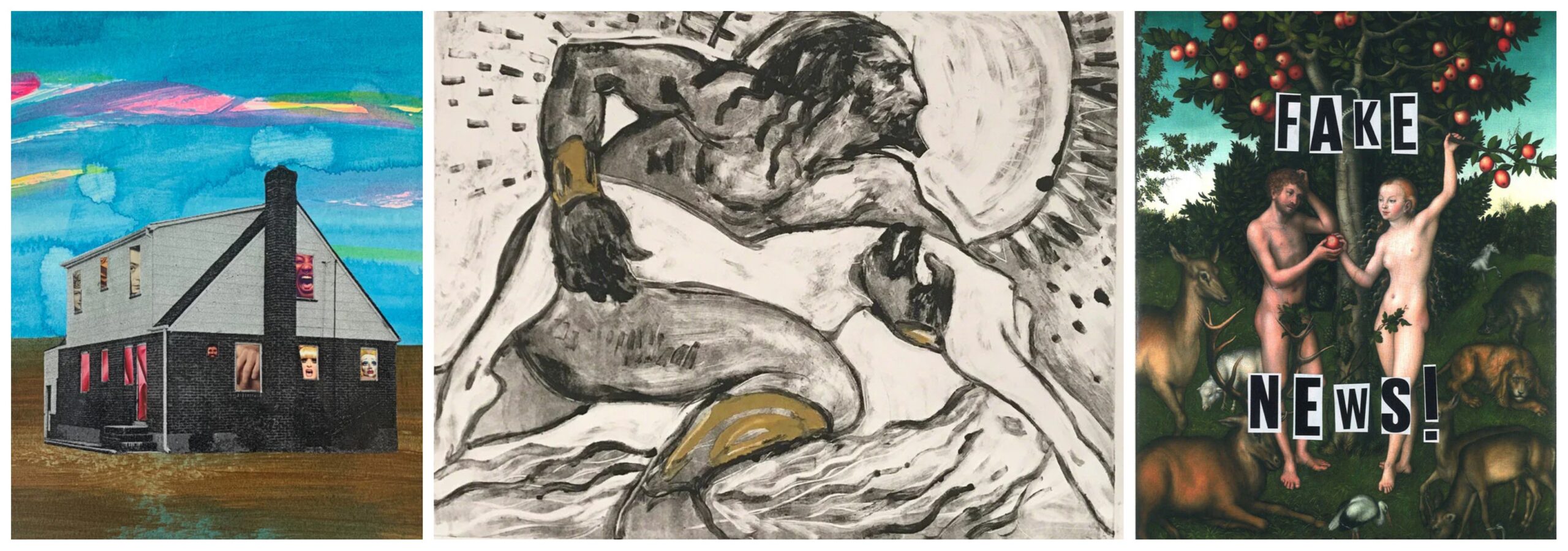 We Are Women Works on Paper 3 Robin Tewes Rebecca Leveille Sarah Maple The Untitled Space scaled