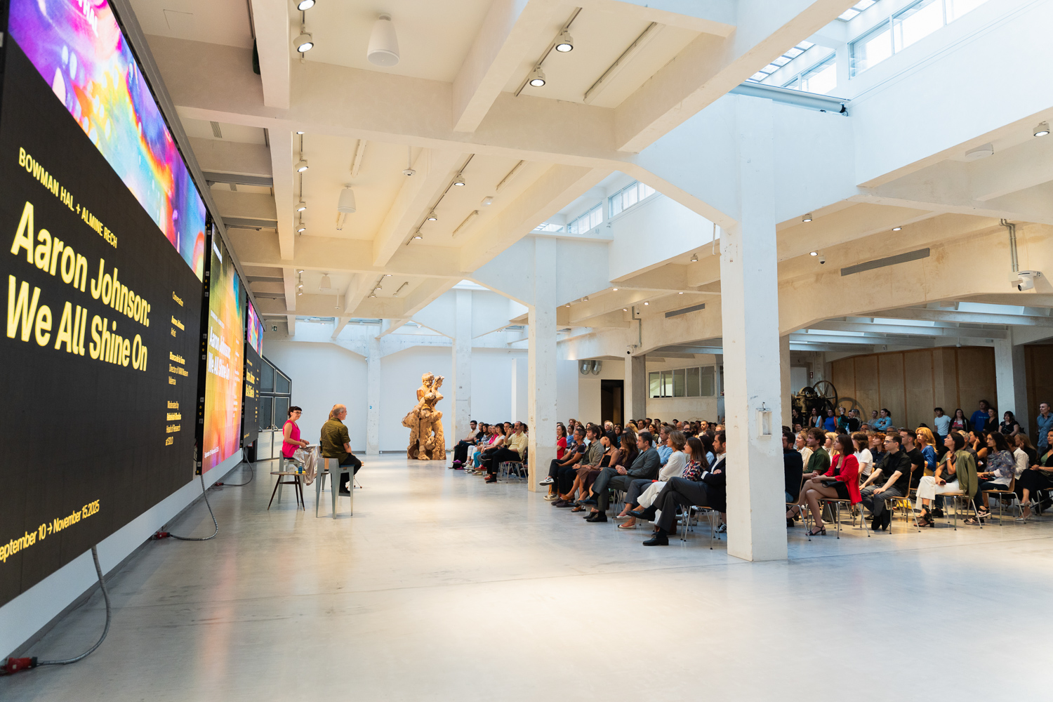 BowmanHalExhibition AaronJohnson Panel Discussion Copia de DSC09547