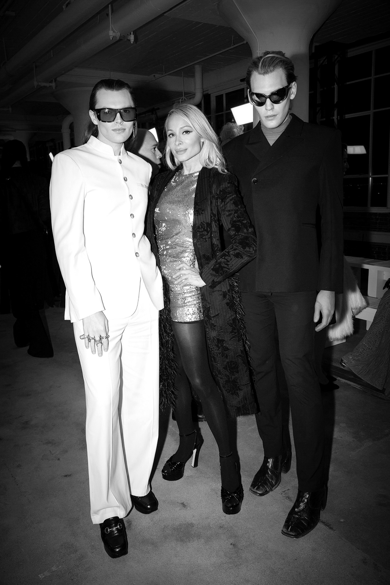 Indira Cesarine The Muses nyfw bw