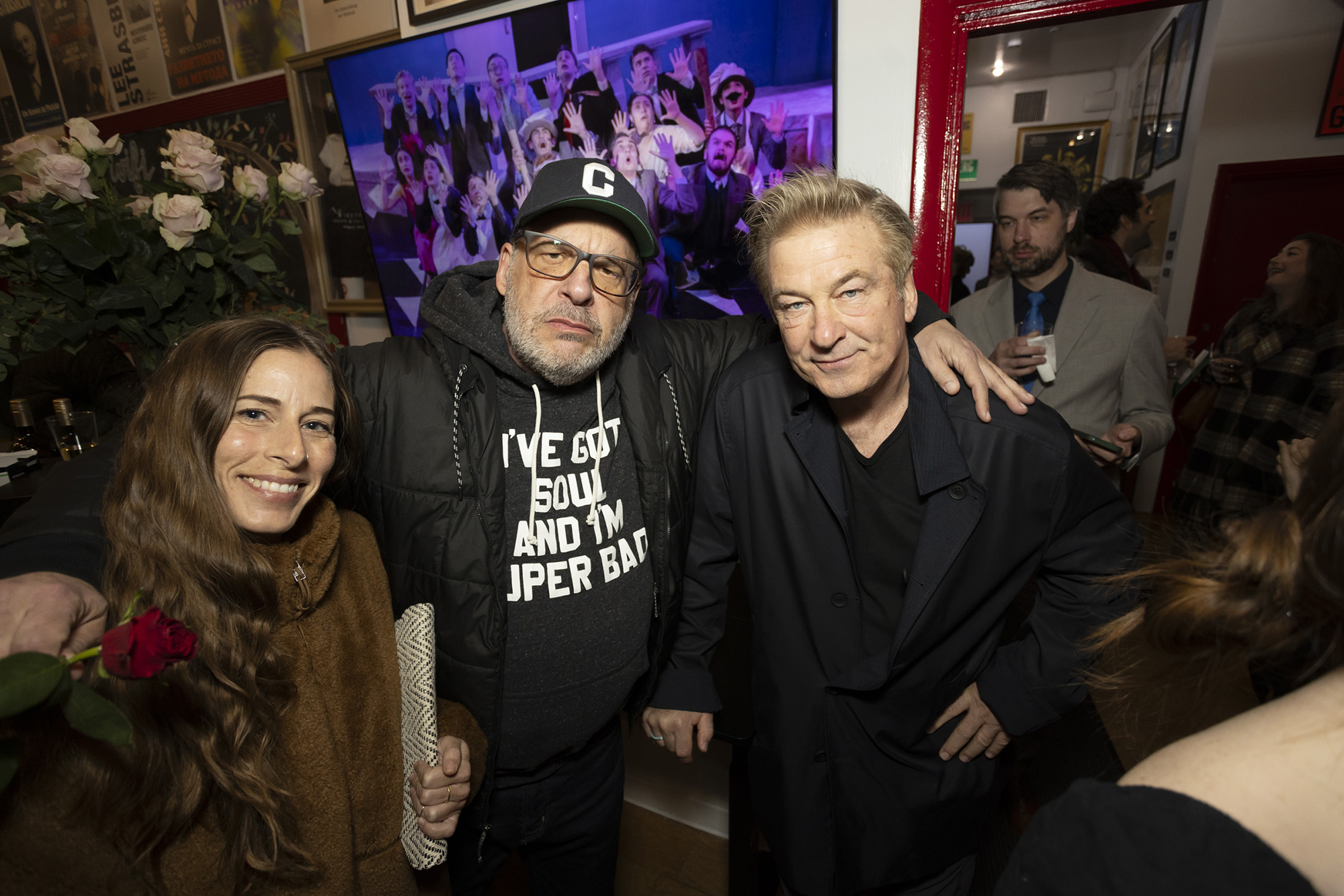 Sari Tracht Jeff Garlin and Alec Baldwin Attending OUTCASTS Lee Strasberg Creative Center Benefit333A4166 1