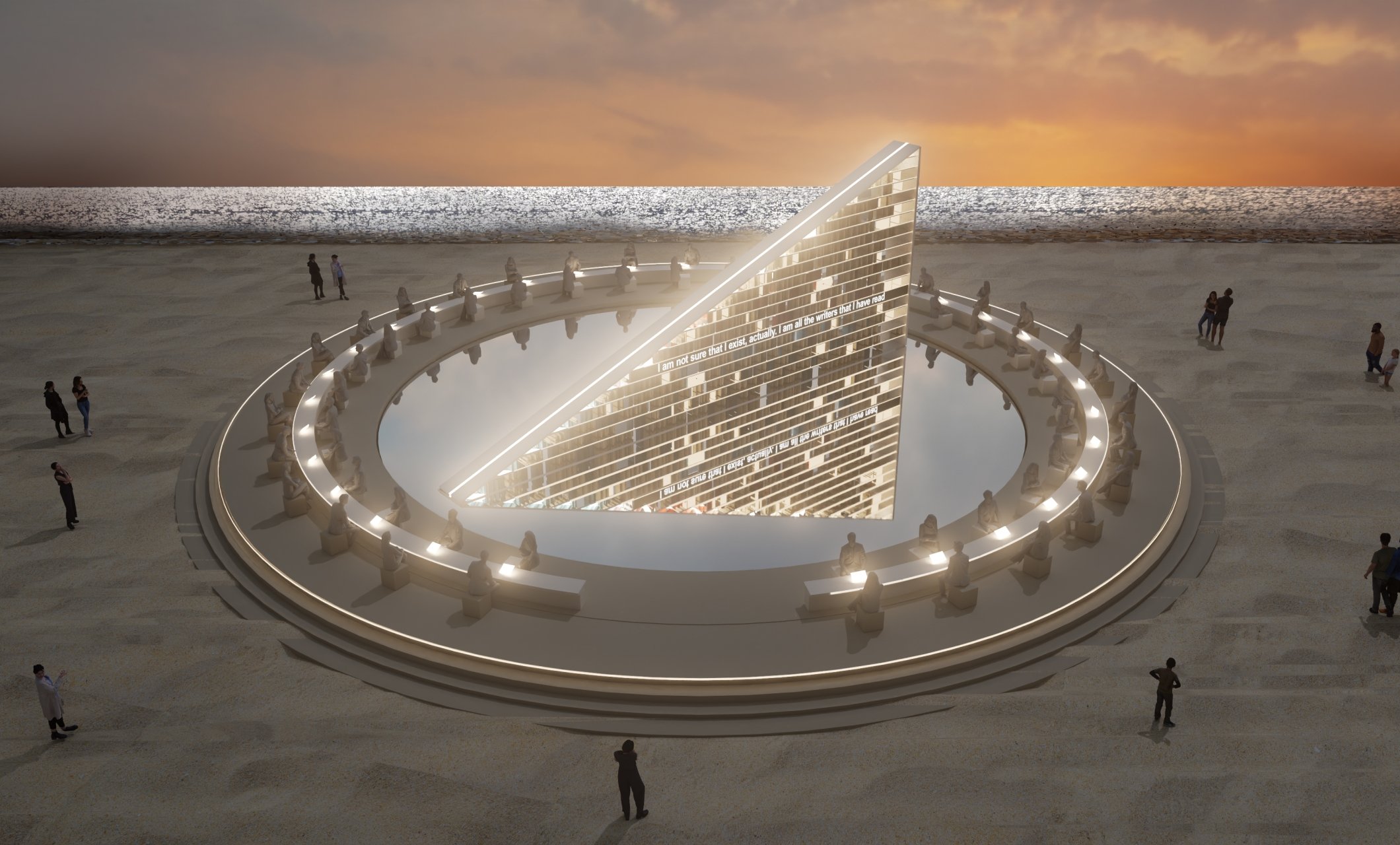 ES DEVLIN LIBRARY OF US 1