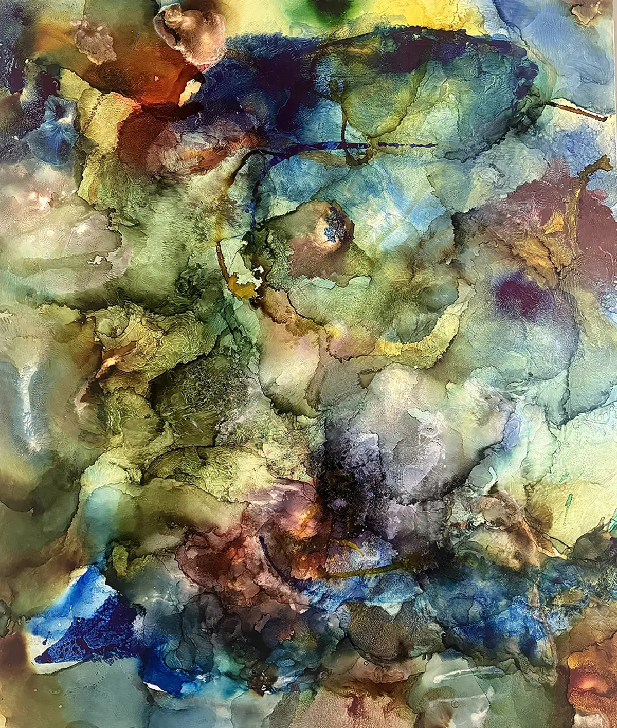 1 The Beauty of Enough 72x60 acrylic ink on canvas 2026 18000