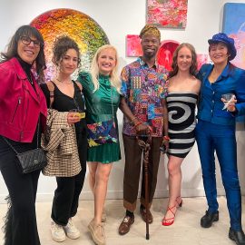 The "DREAM" Exhibition reception, The Untitled Space gallery, NYC, September 25, 2026