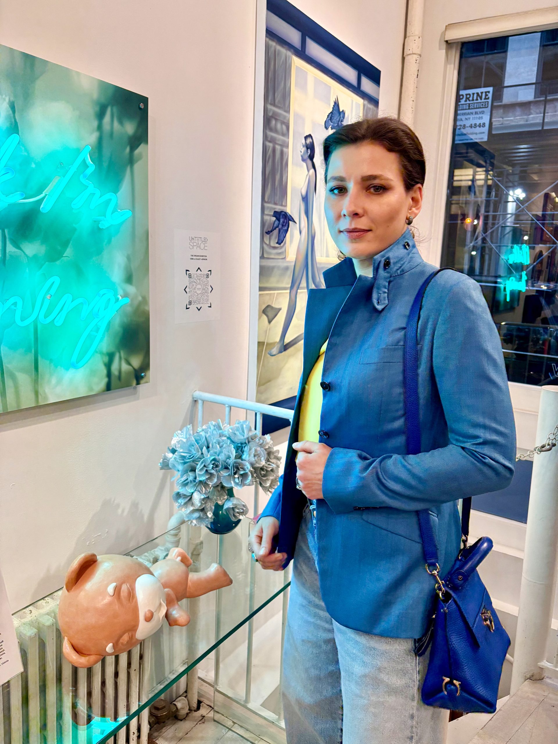 The "DREAM" Exhibition reception, The Untitled Space gallery, NYC, September 25, 2026