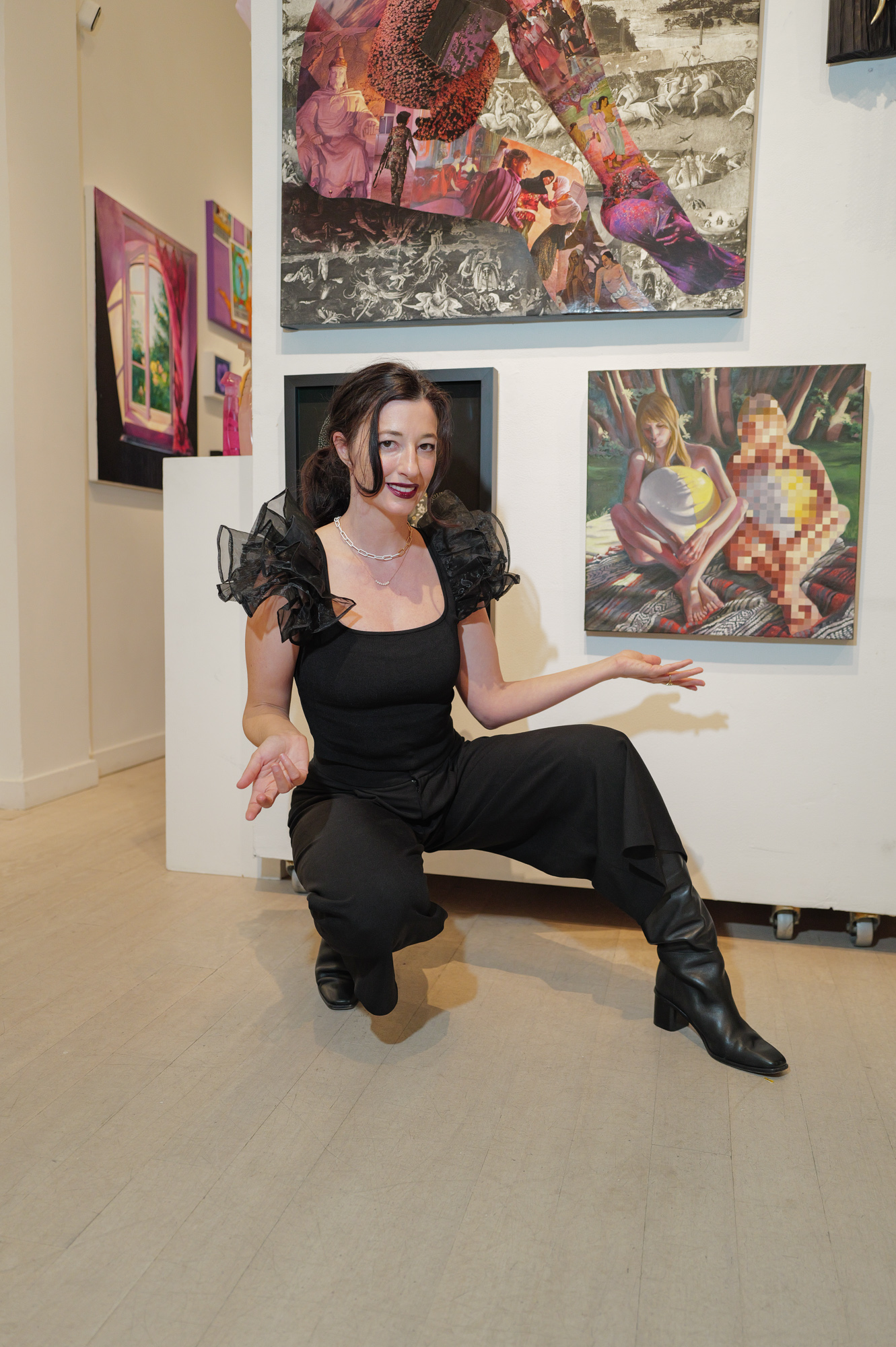 Shanna Cox attends The "DREAM" Exhibition reception, The Untitled Space gallery, NYC, September 25, 2026