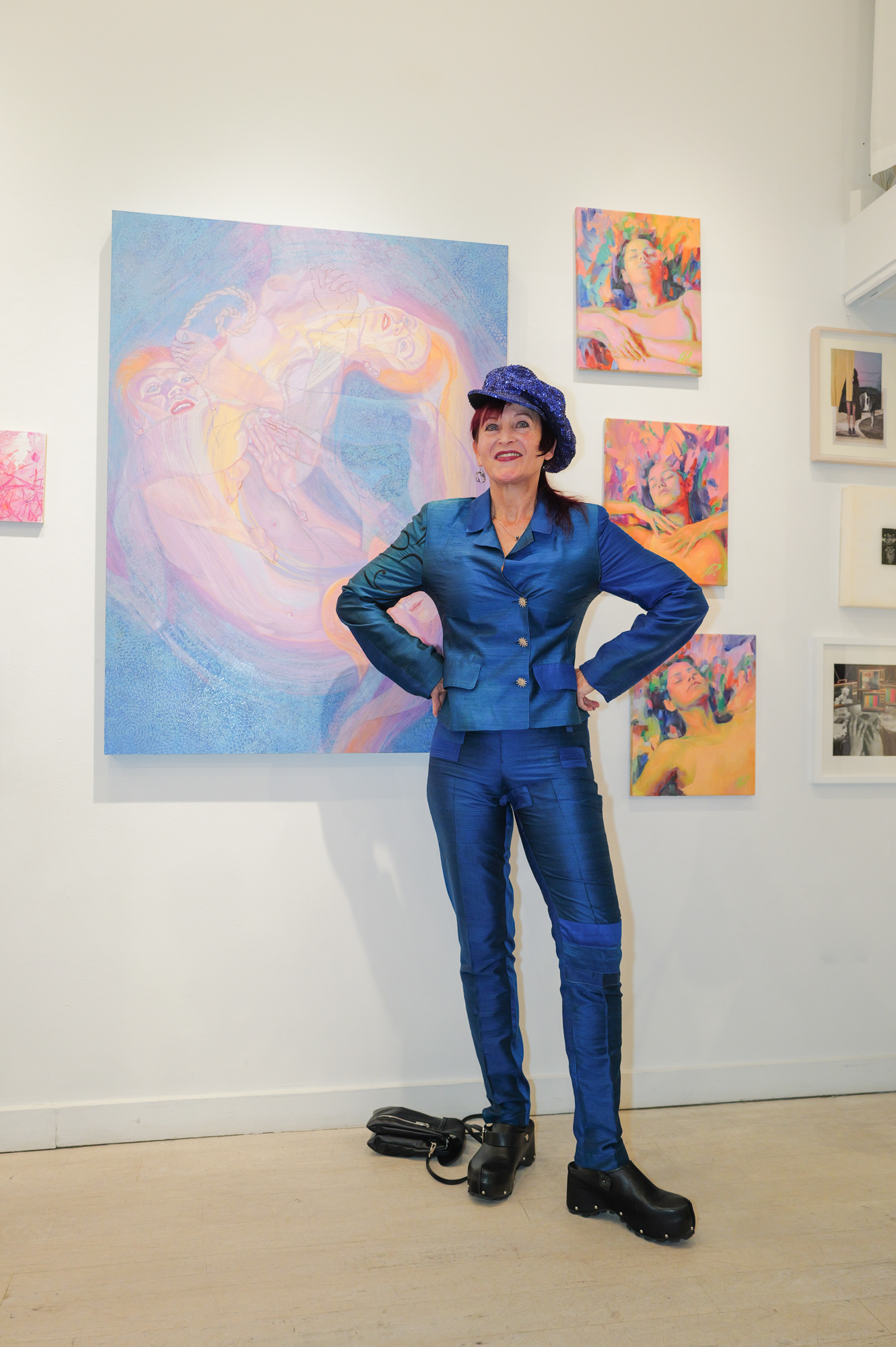 Sol Kjøk attends The "DREAM" Exhibition reception, The Untitled Space gallery, NYC, September 25, 2026