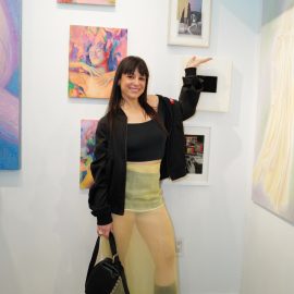 Tracy von Ahsen attends The "DREAM" Exhibition reception, The Untitled Space gallery, NYC, September 25, 2026