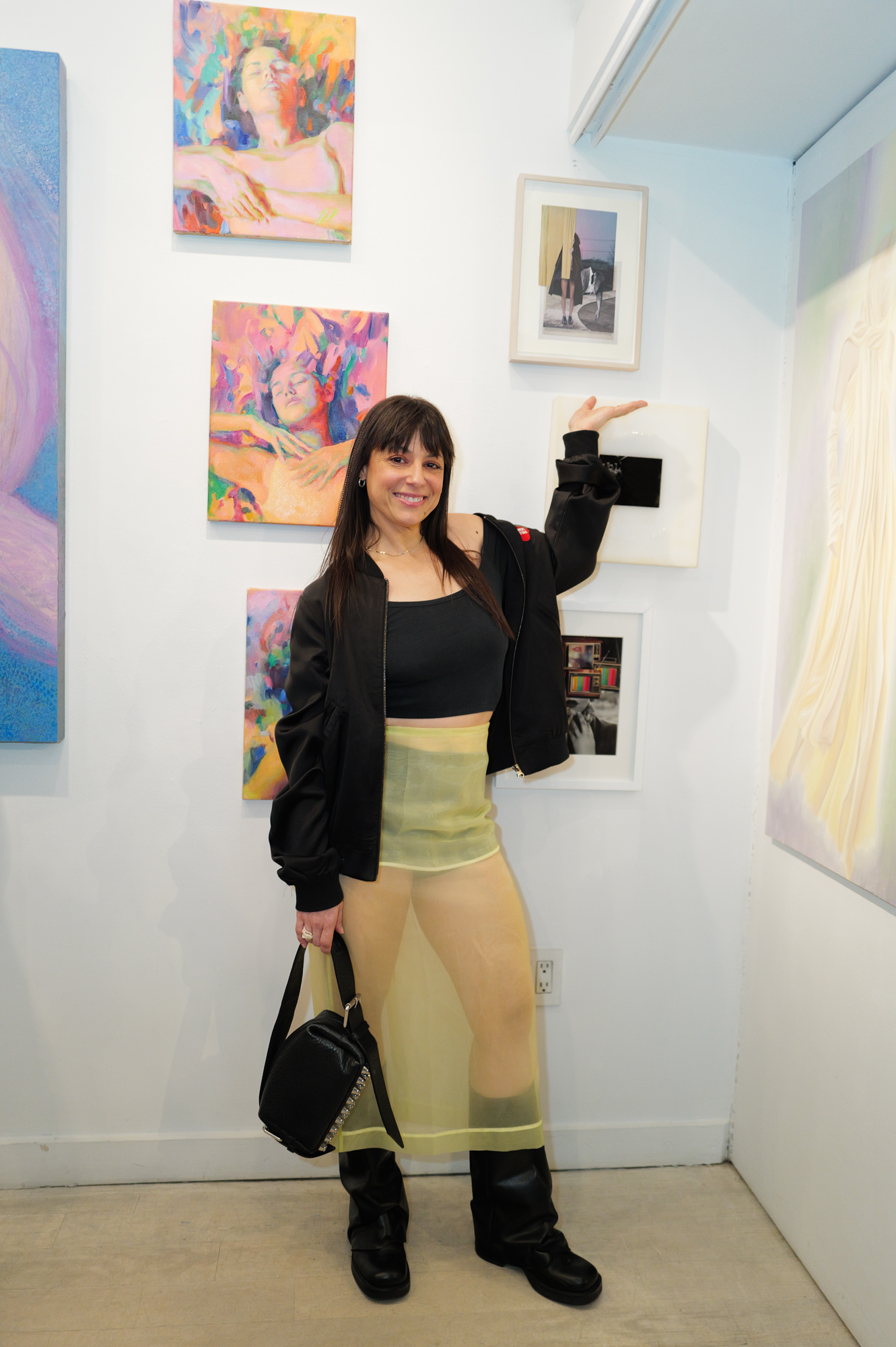 Tracy von Ahsen attends The "DREAM" Exhibition reception, The Untitled Space gallery, NYC, September 25, 2026