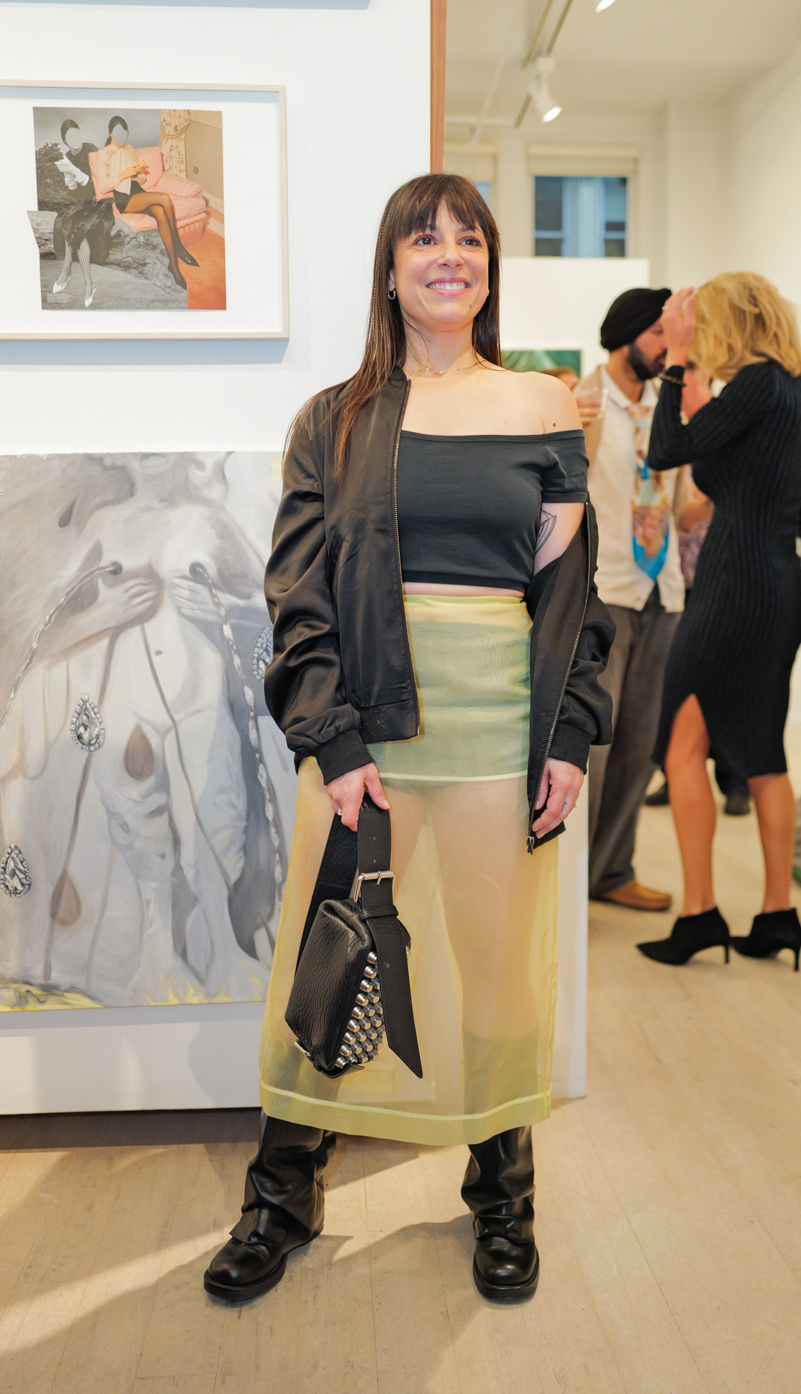 Tracy von Ahsen attends The "DREAM" Exhibition reception, The Untitled Space gallery, NYC, September 25, 2026