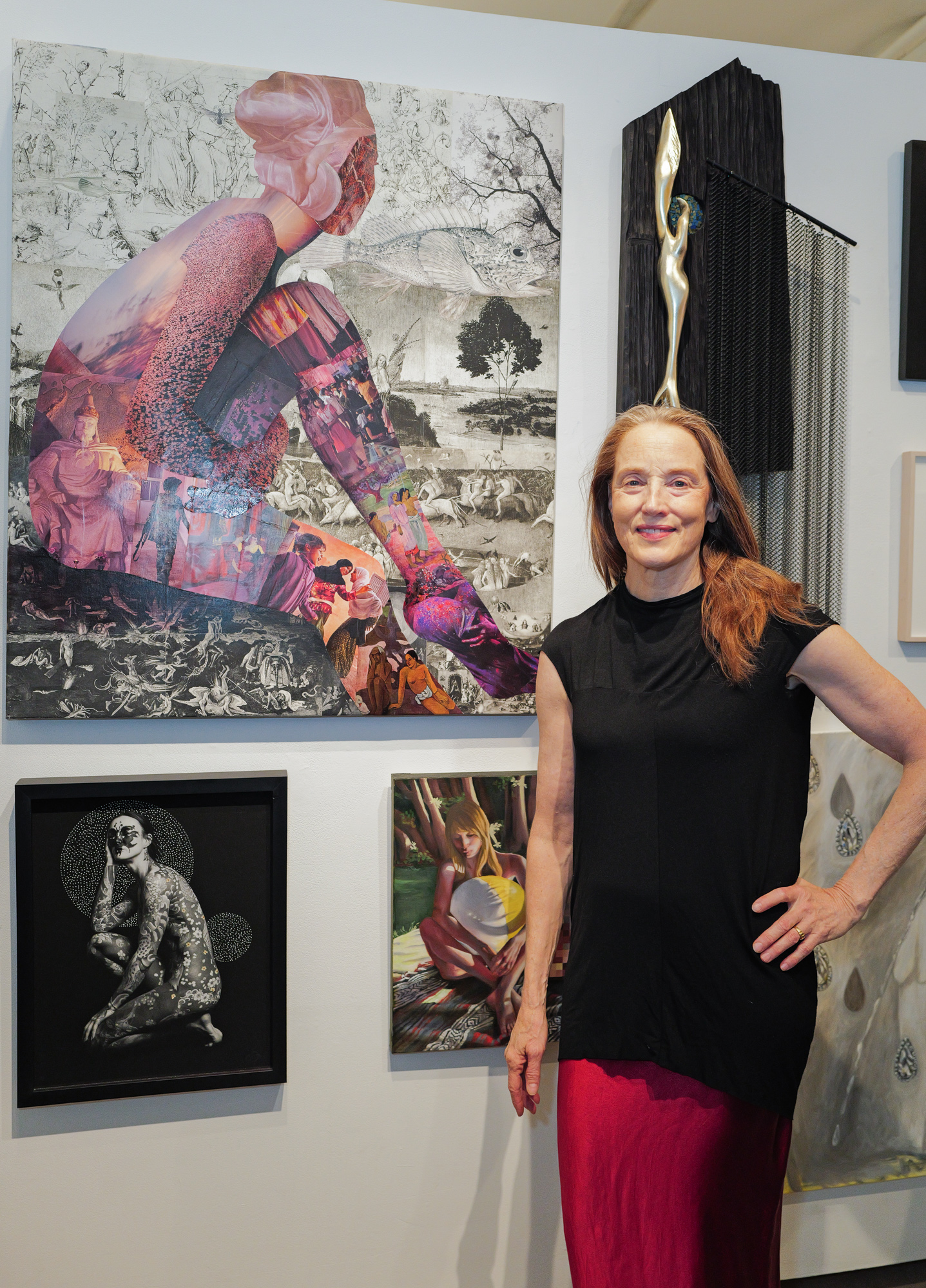 Victoria Selbach The "DREAM" Exhibition reception, The Untitled Space gallery, NYC, September 25, 2026