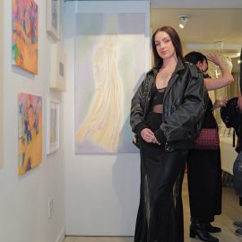 Megan Soderstorm attends The "DREAM" Exhibition reception, The Untitled Space gallery, NYC, September 25, 2026