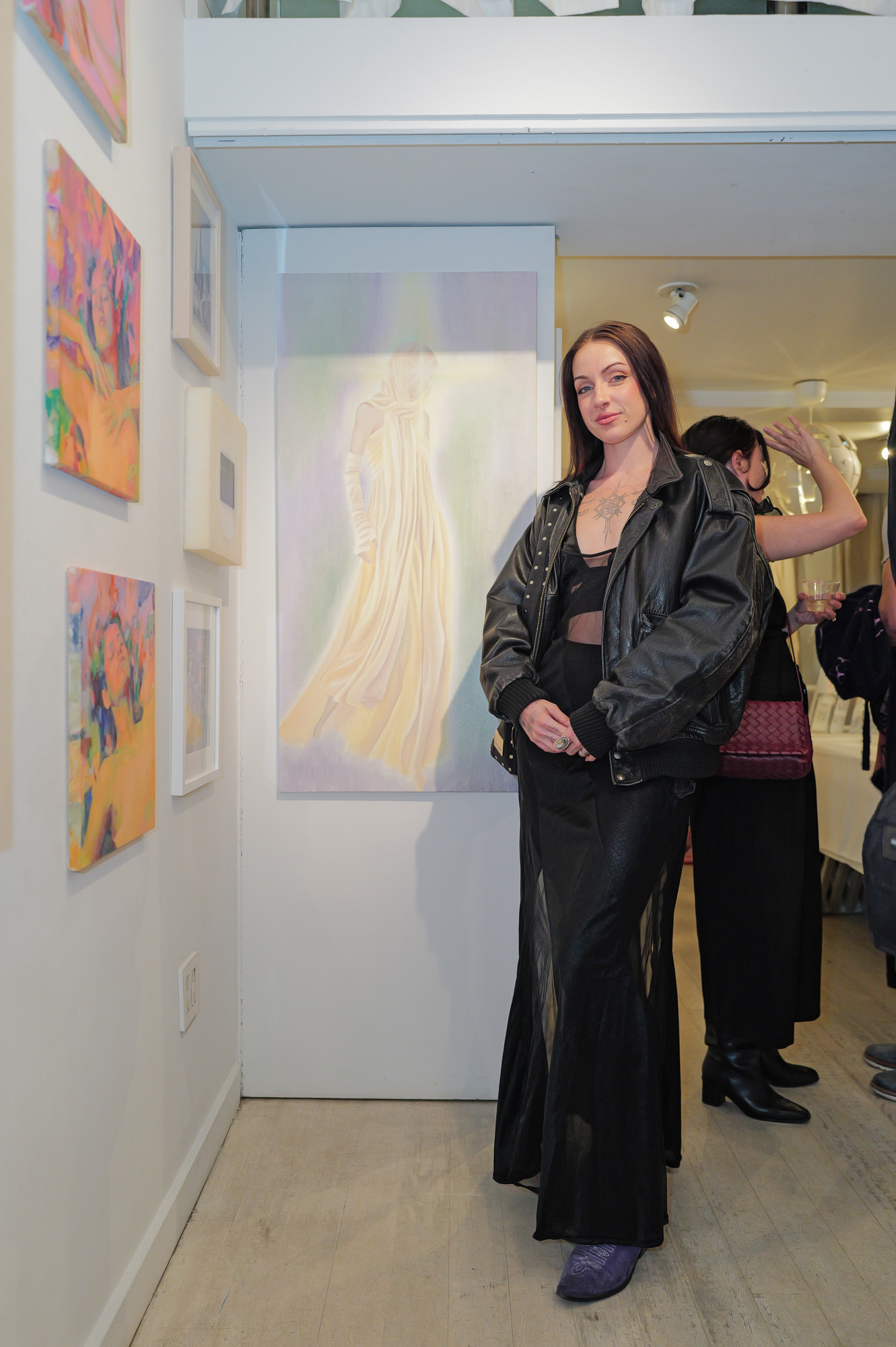 Megan Soderstorm attends The "DREAM" Exhibition reception, The Untitled Space gallery, NYC, September 25, 2026