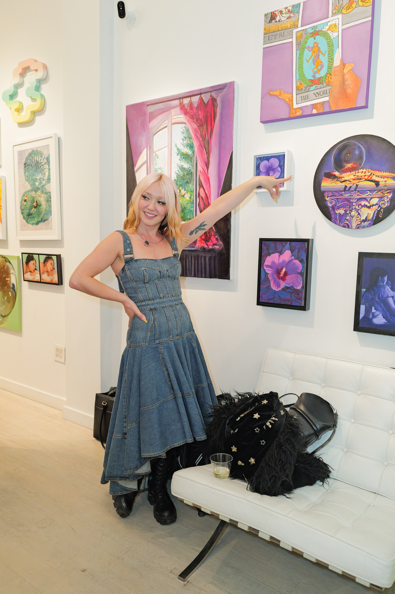 Jo Gamel attends The "DREAM" Exhibition reception, The Untitled Space gallery, NYC, September 25, 2026