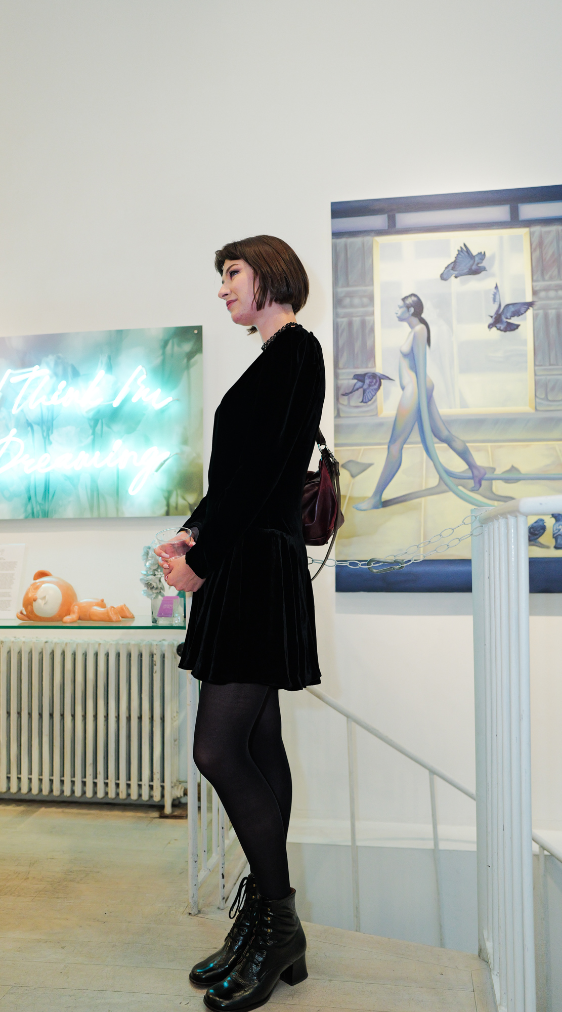 Dimana Zaharieva attends The "DREAM" Exhibition reception, The Untitled Space gallery, NYC, September 25, 2026