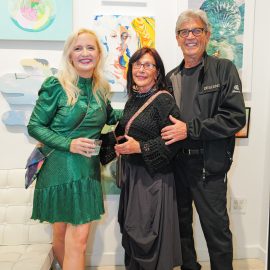 Annika Connor and guests attend The "DREAM" Exhibition reception, The Untitled Space gallery, NYC, September 25, 2026