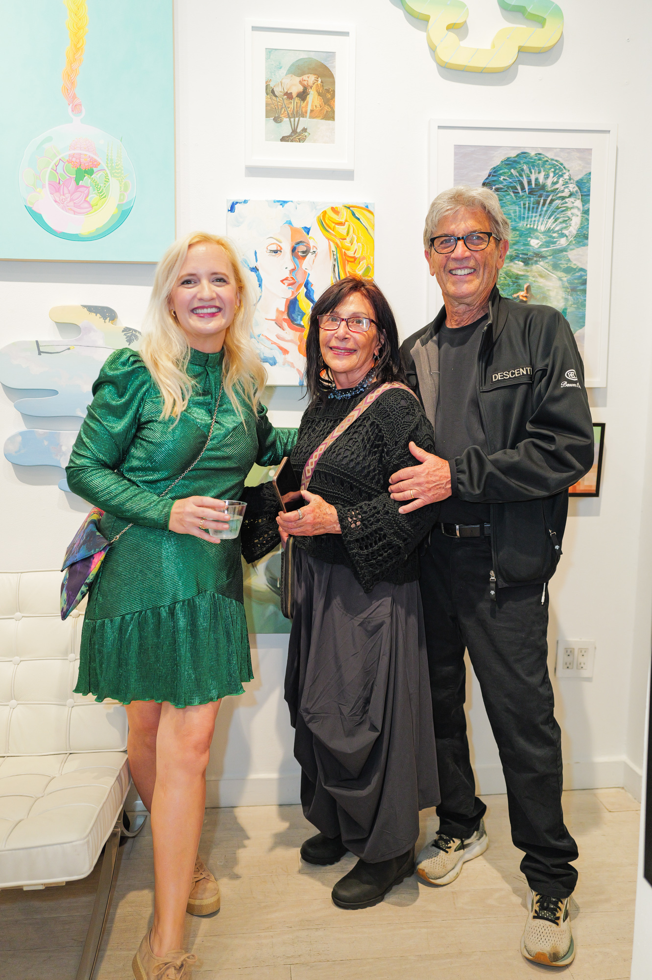 Annika Connor and guests attend The "DREAM" Exhibition reception, The Untitled Space gallery, NYC, September 25, 2026