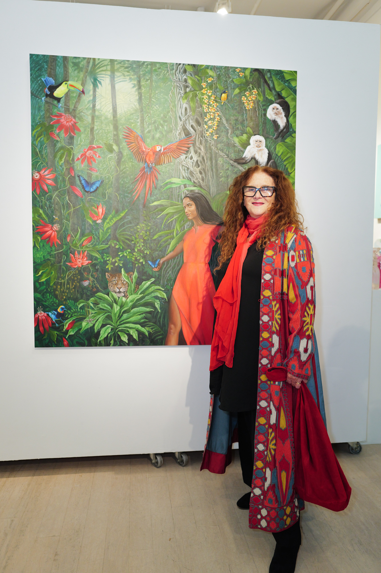 Rene Lynch attends The "DREAM" Exhibition reception, The Untitled Space gallery, NYC, September 25, 2026