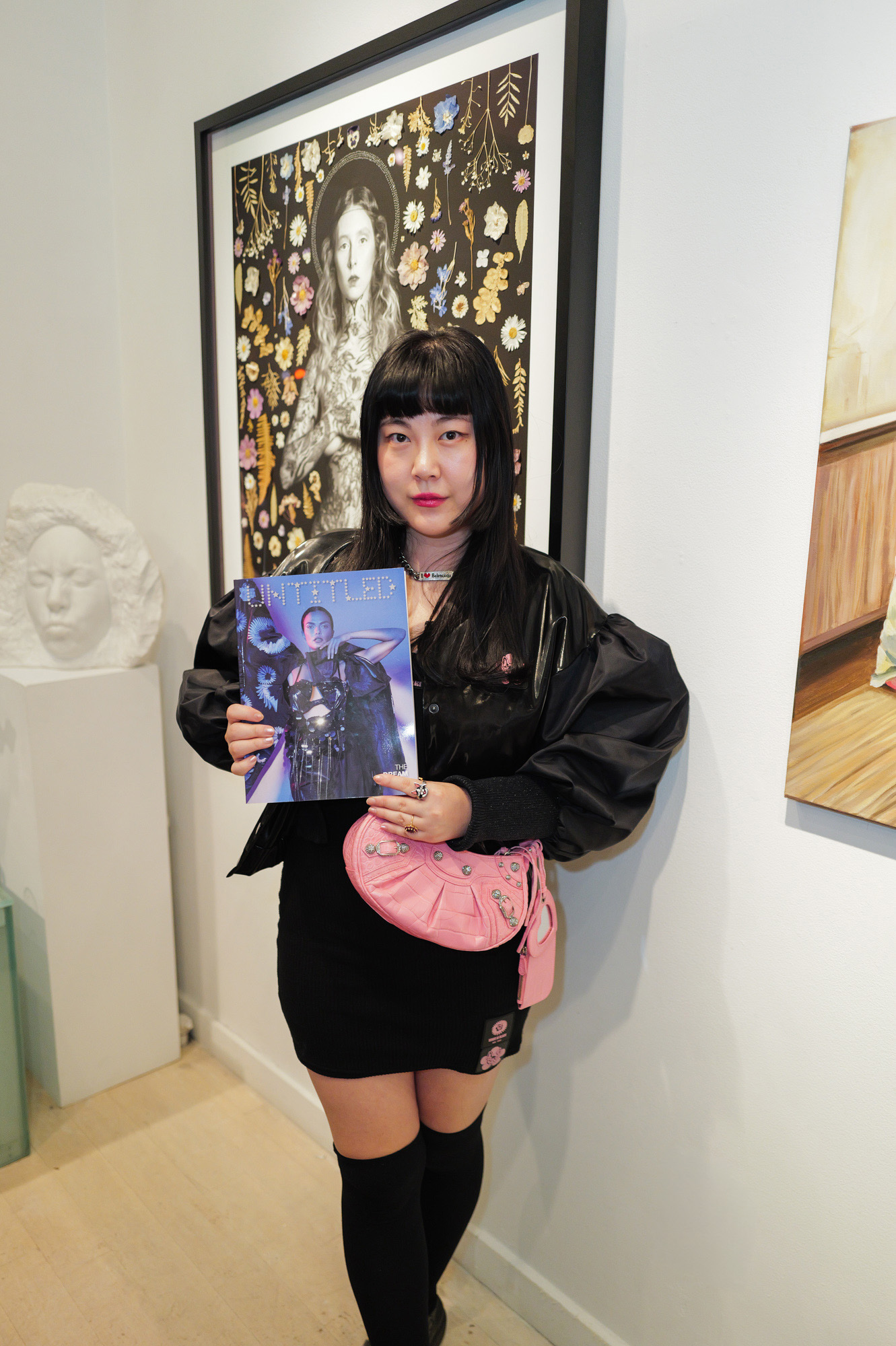 Moon Chang attends The "DREAM" Exhibition reception, The Untitled Space gallery, NYC, September 25, 2026