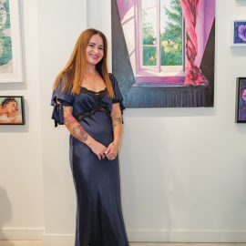 Ekaterina Popova attends The "DREAM" Exhibition reception, The Untitled Space gallery, NYC, September 25, 2026