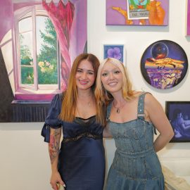 Ekaterina Popova and Jo Gamel attend The "DREAM" Exhibition reception, The Untitled Space gallery, NYC, September 25, 2026
