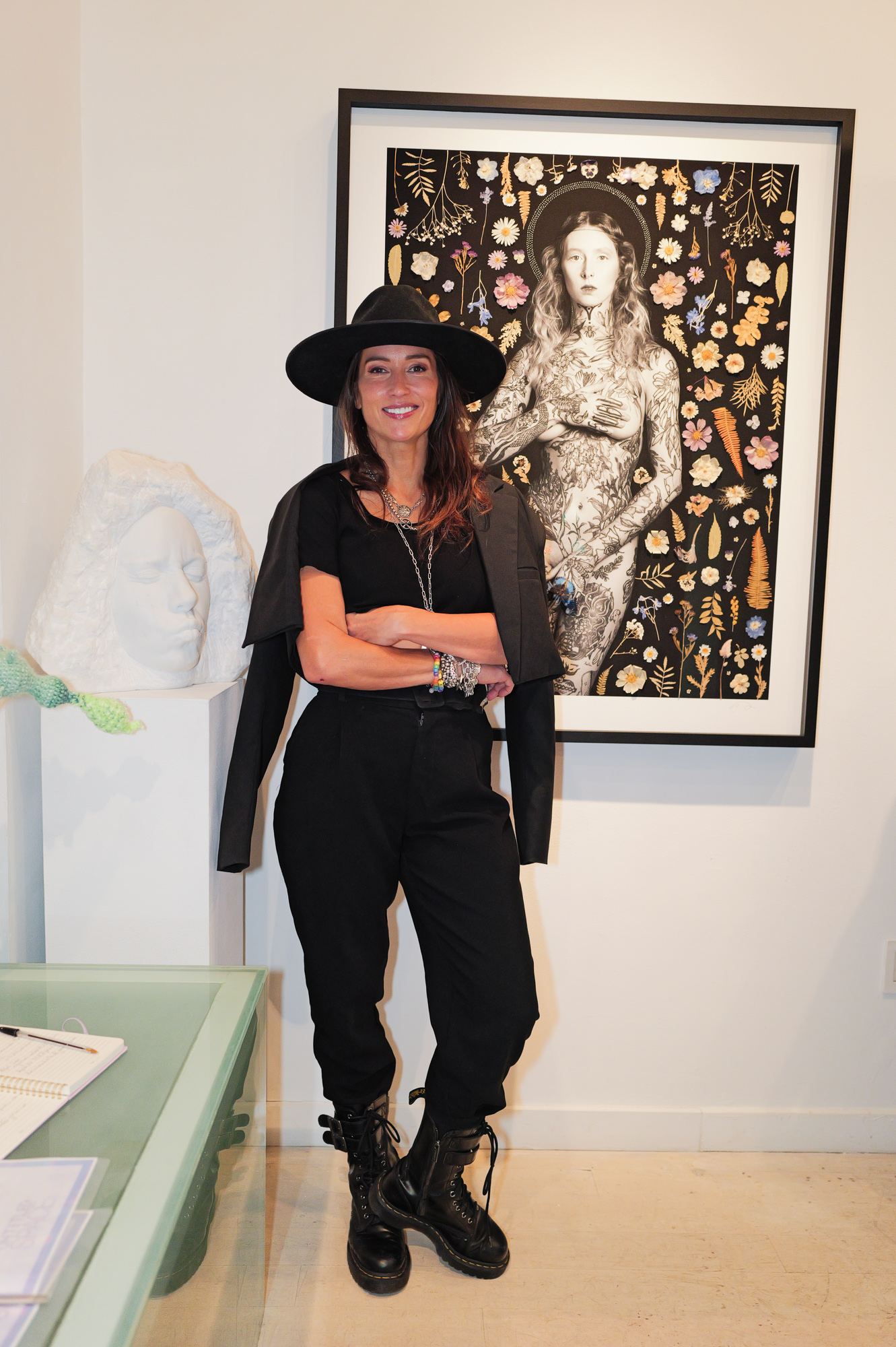 Reka Nyari attends The "DREAM" Exhibition reception, The Untitled Space gallery, NYC, September 25, 2026