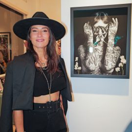 Reka Nyari attends The "DREAM" Exhibition reception, The Untitled Space gallery, NYC, September 25, 2026