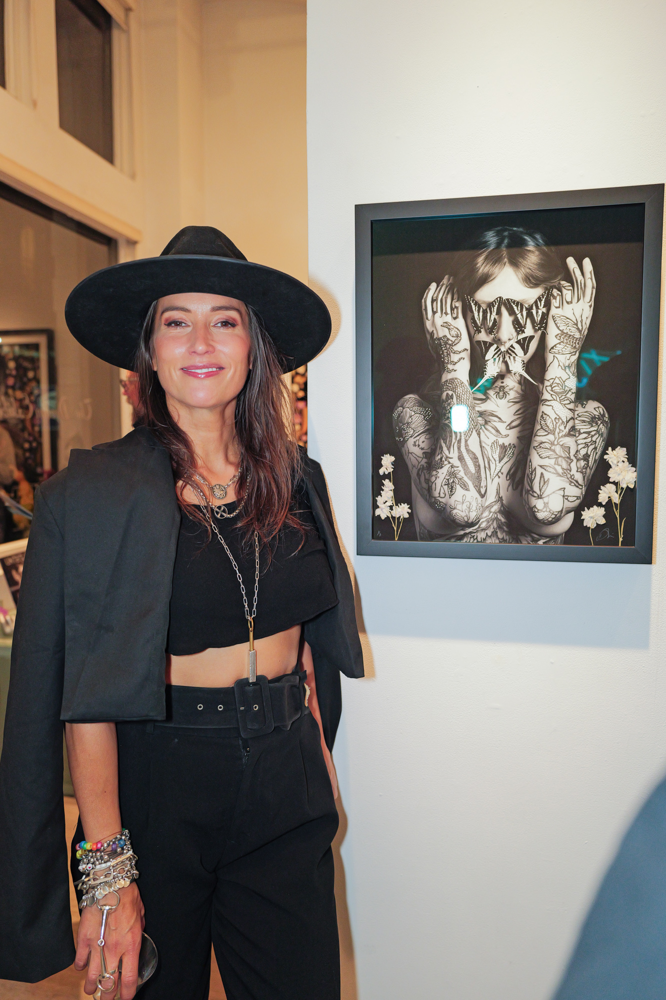 Reka Nyari attends The "DREAM" Exhibition reception, The Untitled Space gallery, NYC, September 25, 2026