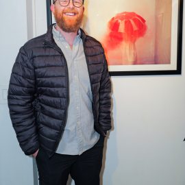 Quinn Miller attends The "DREAM" Exhibition reception, The Untitled Space gallery, NYC, September 25, 2026