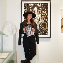 Reka Nyari attends The "DREAM" Exhibition reception, The Untitled Space gallery, NYC, September 25, 2026