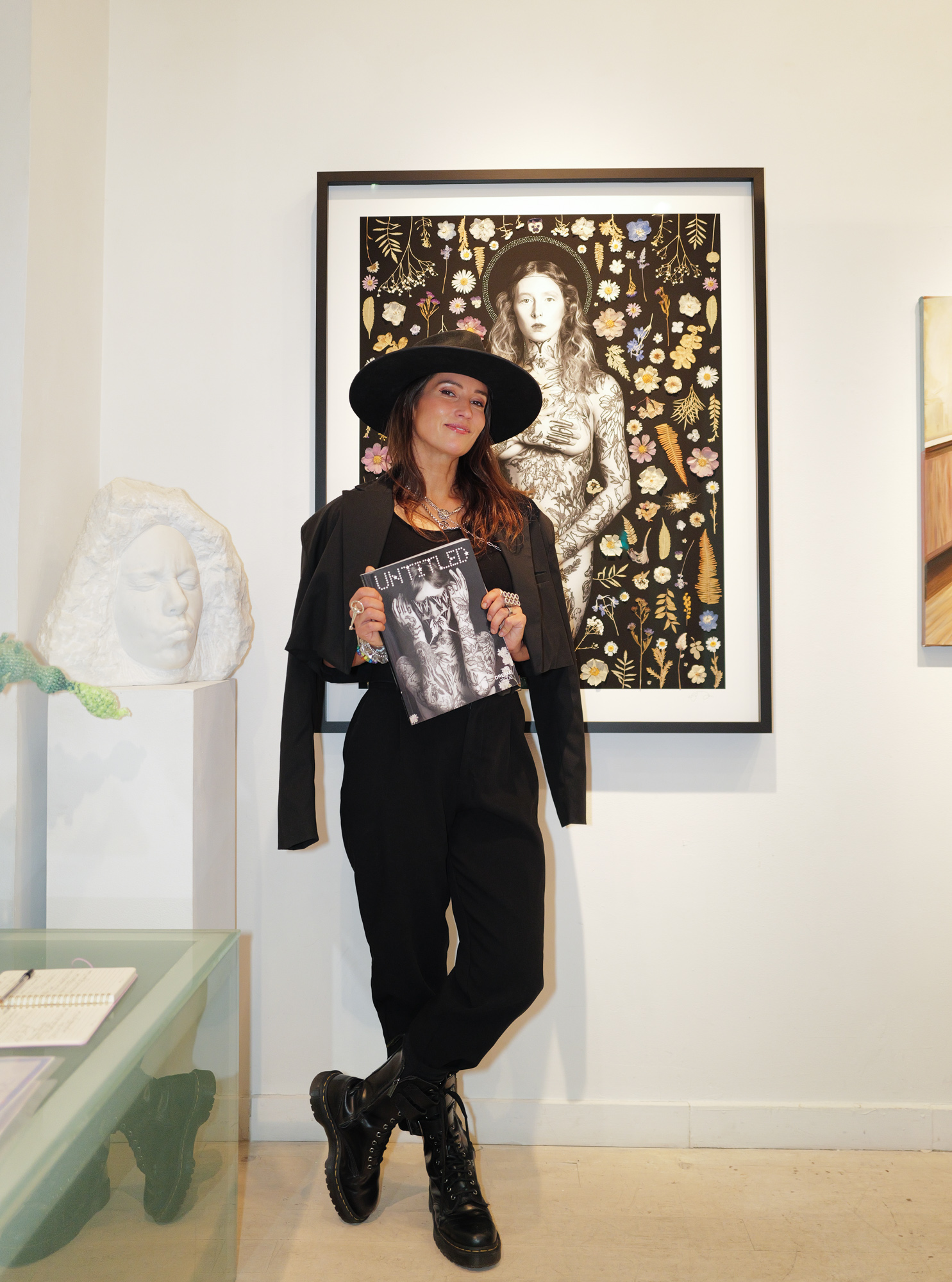 Reka Nyari attends The "DREAM" Exhibition reception, The Untitled Space gallery, NYC, September 25, 2026