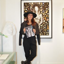 Reka Nyari attends The "DREAM" Exhibition reception, The Untitled Space gallery, NYC, September 25, 2026