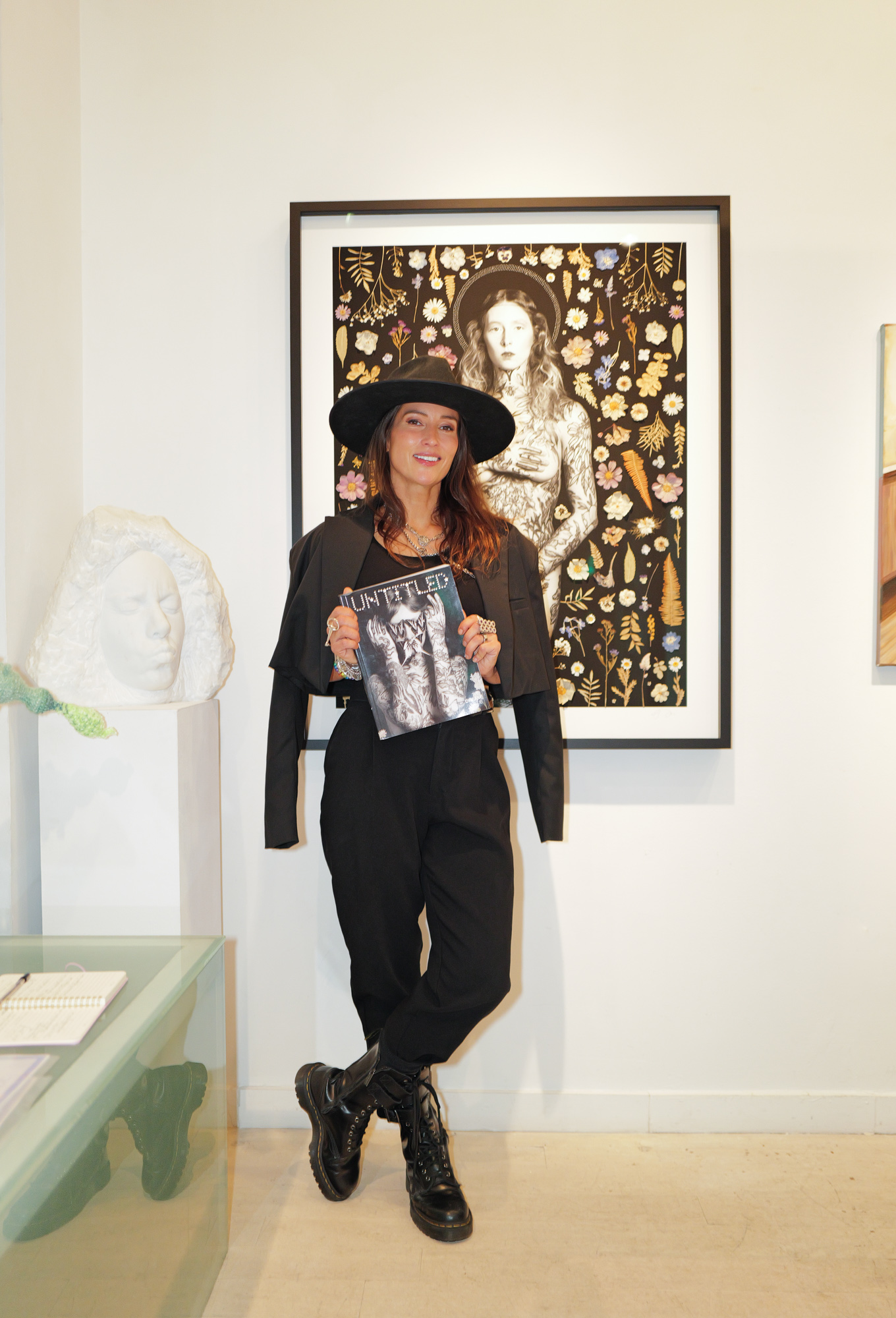Reka Nyari attends The "DREAM" Exhibition reception, The Untitled Space gallery, NYC, September 25, 2026