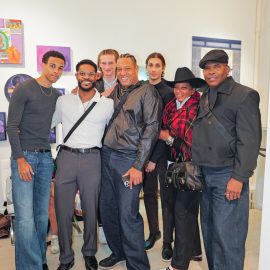 Tony Jones, Brinton Brewster and guests attend The "DREAM" Exhibition reception, The Untitled Space gallery, NYC, September 25, 2026