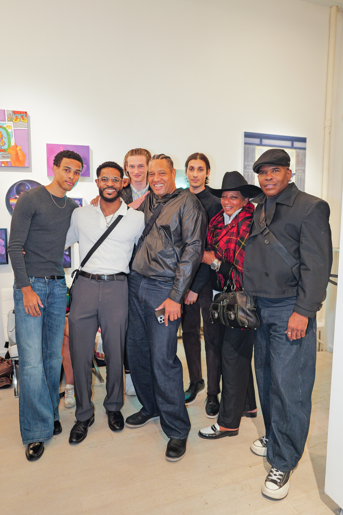 Tony Jones, Brinton Brewster and guests attend The "DREAM" Exhibition reception, The Untitled Space gallery, NYC, September 25, 2026