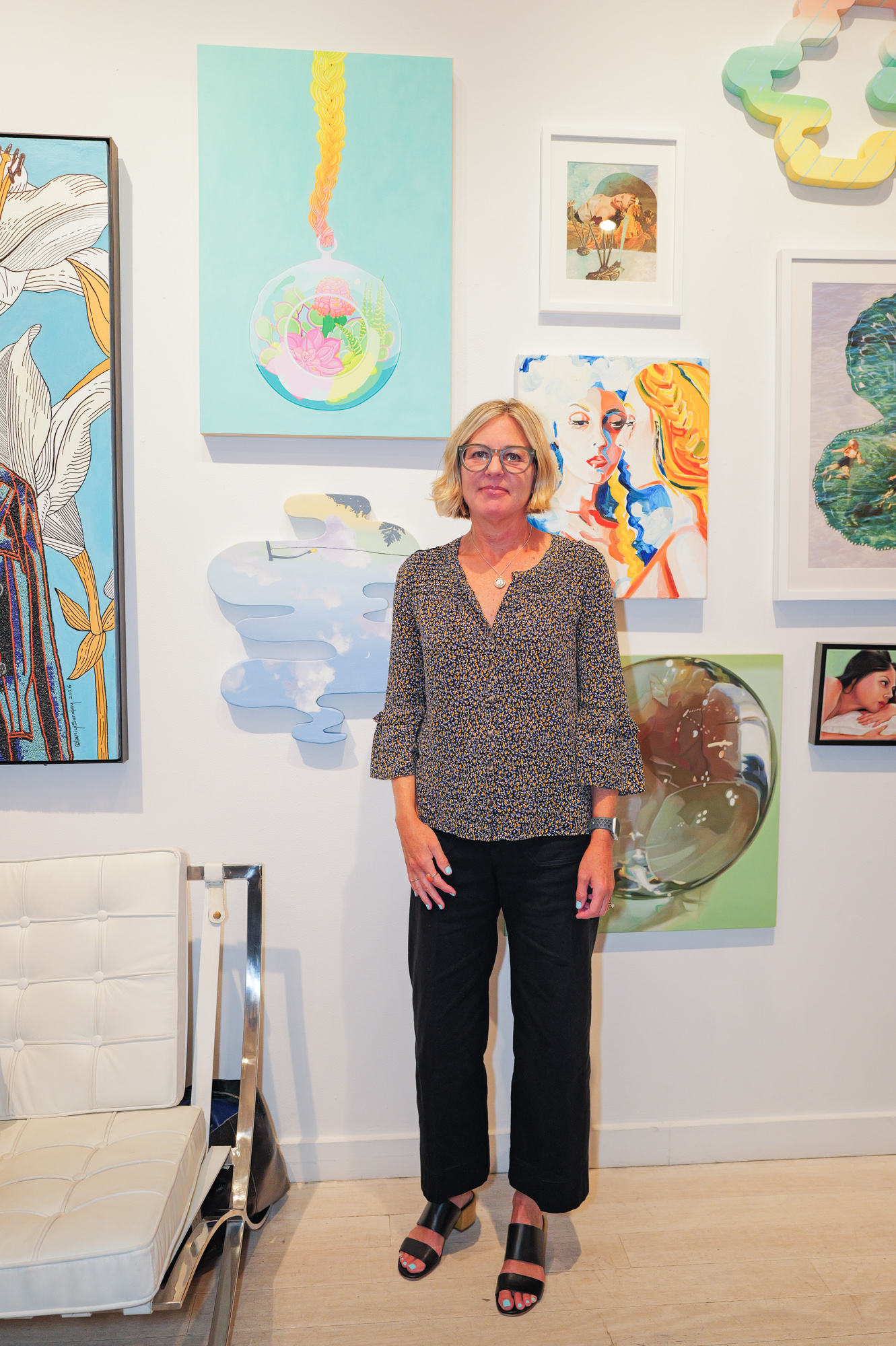 Jennifer Watson attends The "DREAM" Exhibition reception, The Untitled Space gallery, NYC, September 25, 2026