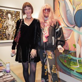 Dimana Zaharieva and Tatiana Vidus attend The "DREAM" Exhibition reception, The Untitled Space gallery, NYC, September 25, 2026
