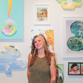 Erica Eash attends The "DREAM" Exhibition reception, The Untitled Space gallery, NYC, September 25, 2026