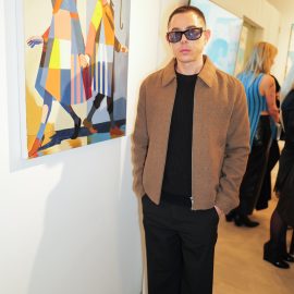 James Vazquez attends The "DREAM" Exhibition reception, The Untitled Space gallery, NYC, September 25, 2026