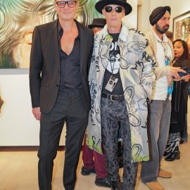 Richard Booth and Dustin Pop attend The "DREAM" Exhibition reception, The Untitled Space gallery, NYC, September 25, 2026