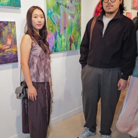 Xinyan Yu and guest attend The "DREAM" Exhibition reception, The Untitled Space gallery, NYC, September 25, 2026